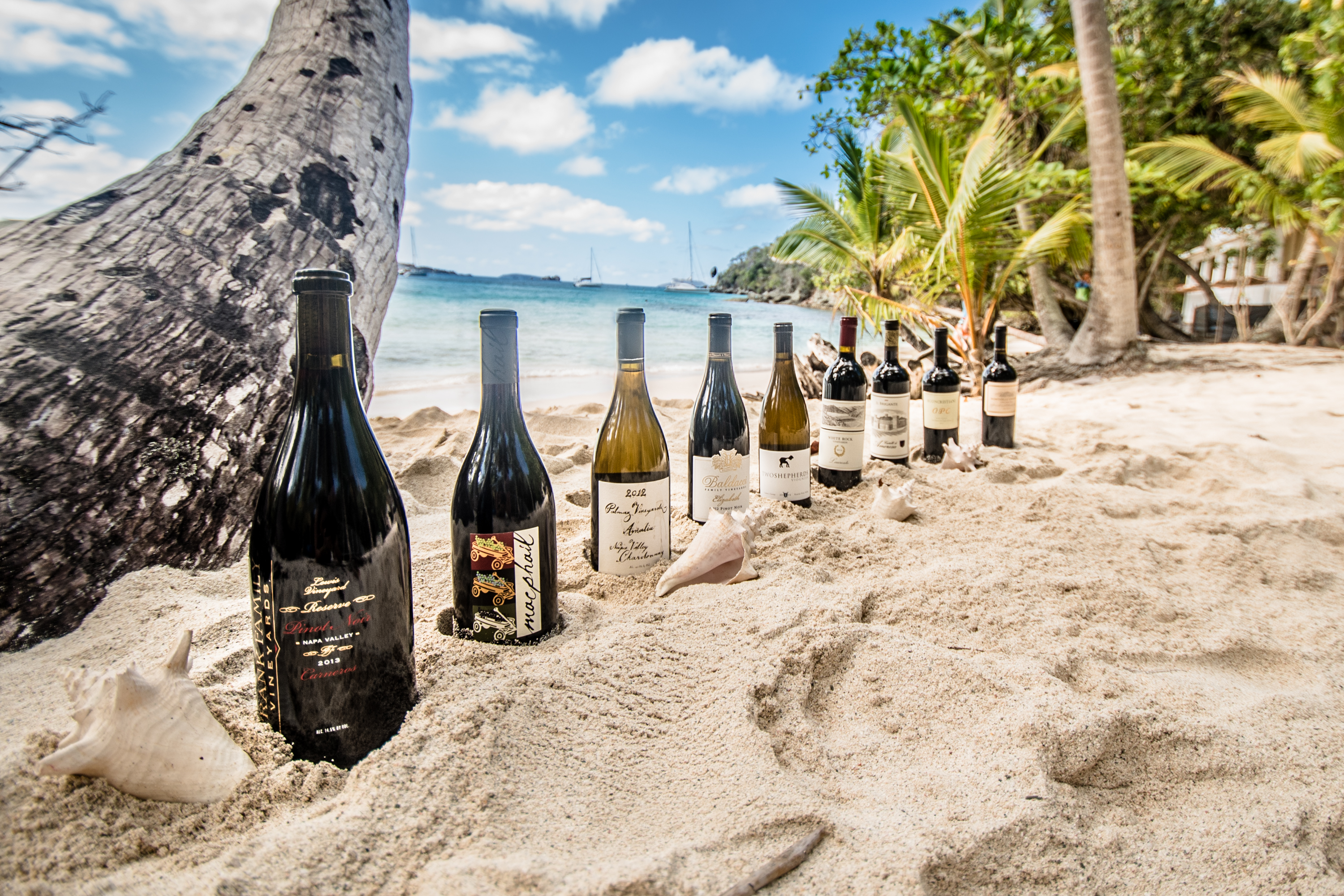 Caribbean Wine Club - Wines in the sand